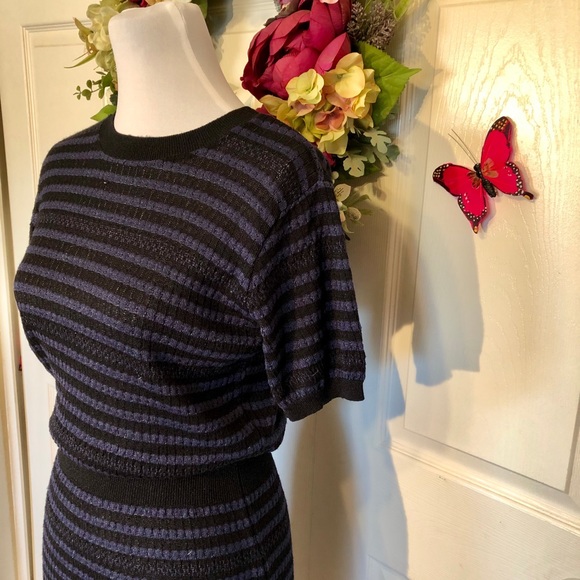 💼 Zara Striped Knit Dress - Picture 4 of 13